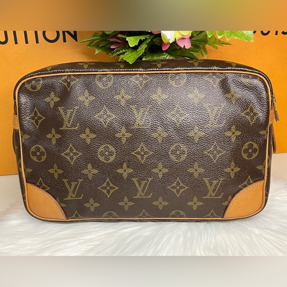 🌸COMPIEGNE 28 CLUCTH BAG PURSE MONOGRAM - Picture 4 of 16
